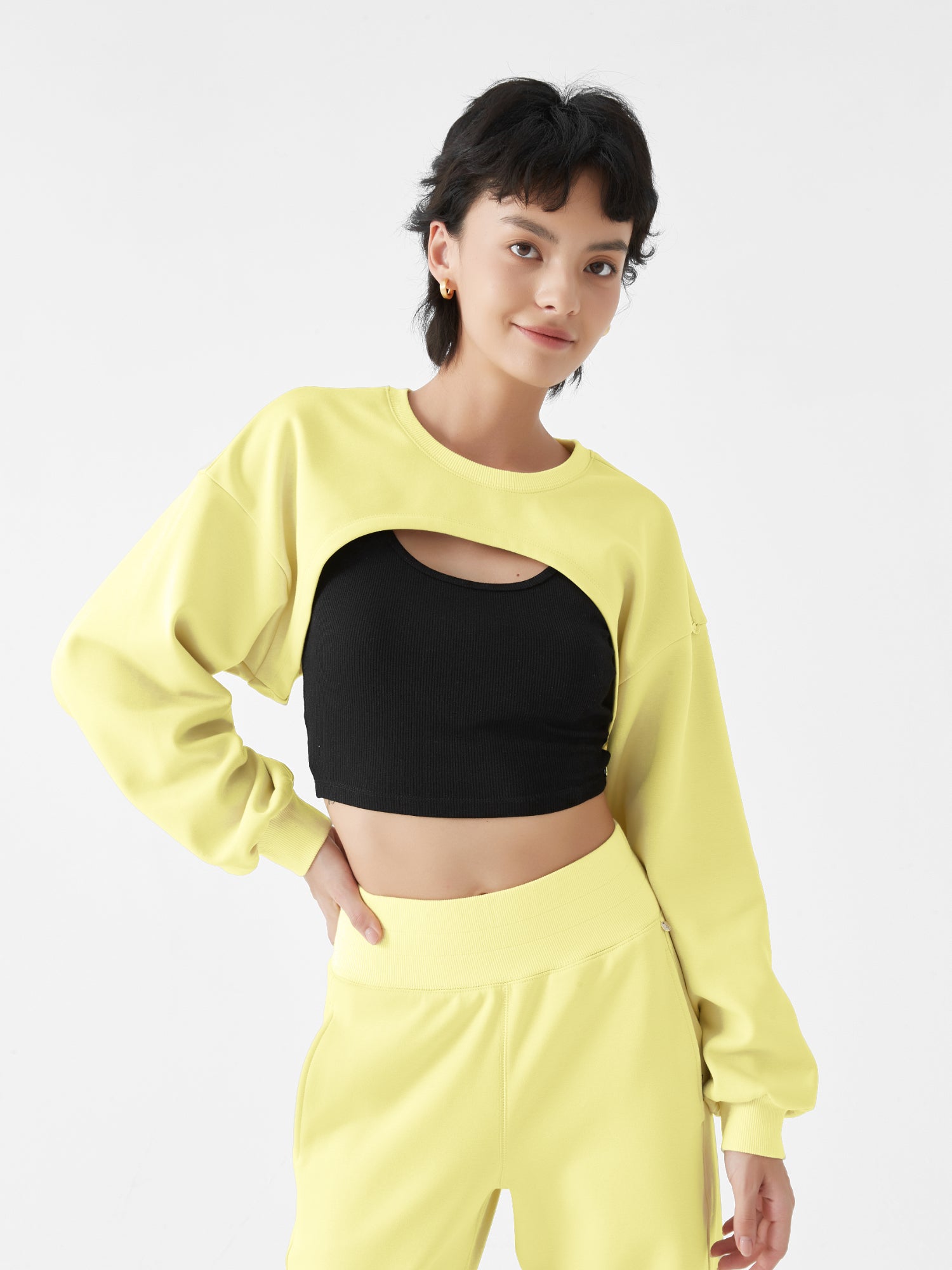 Cubby Shrug Sweater, Cropped