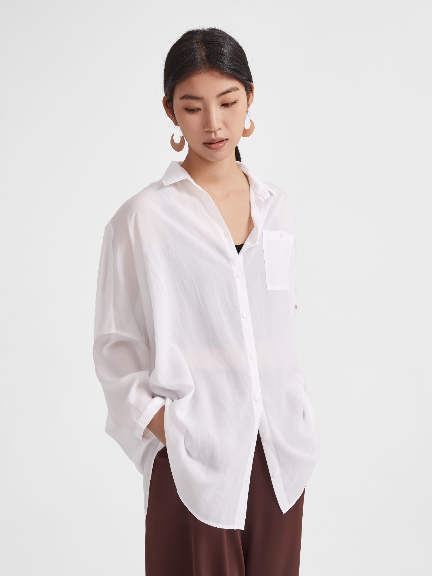 SHERRY Oversized Dress Shirt