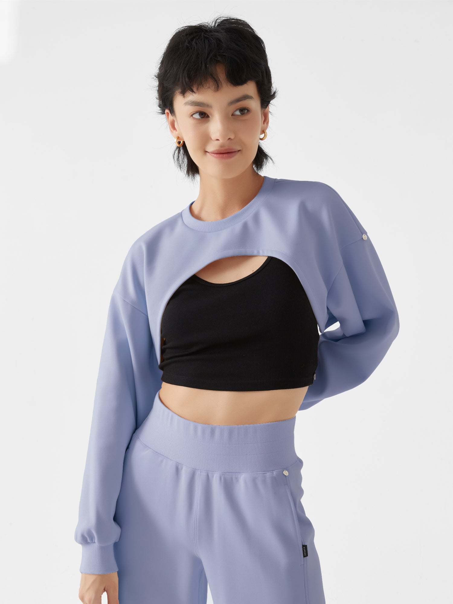 Cubby Shrug Sweater, Cropped