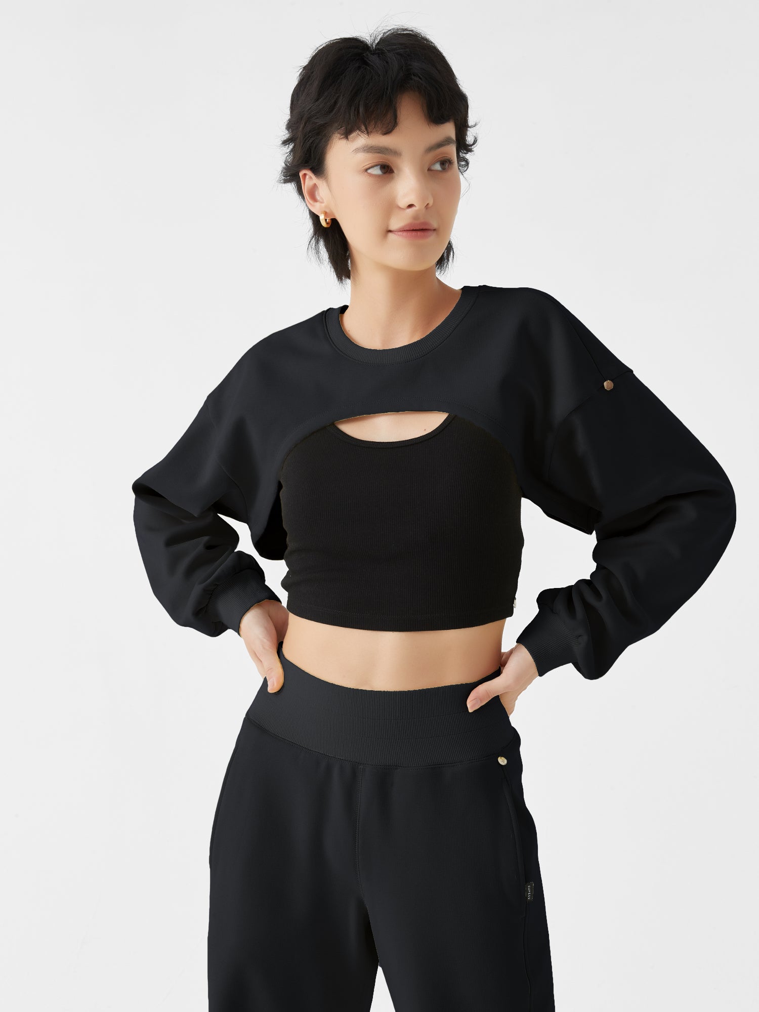 Cubby Shrug Sweater, Cropped