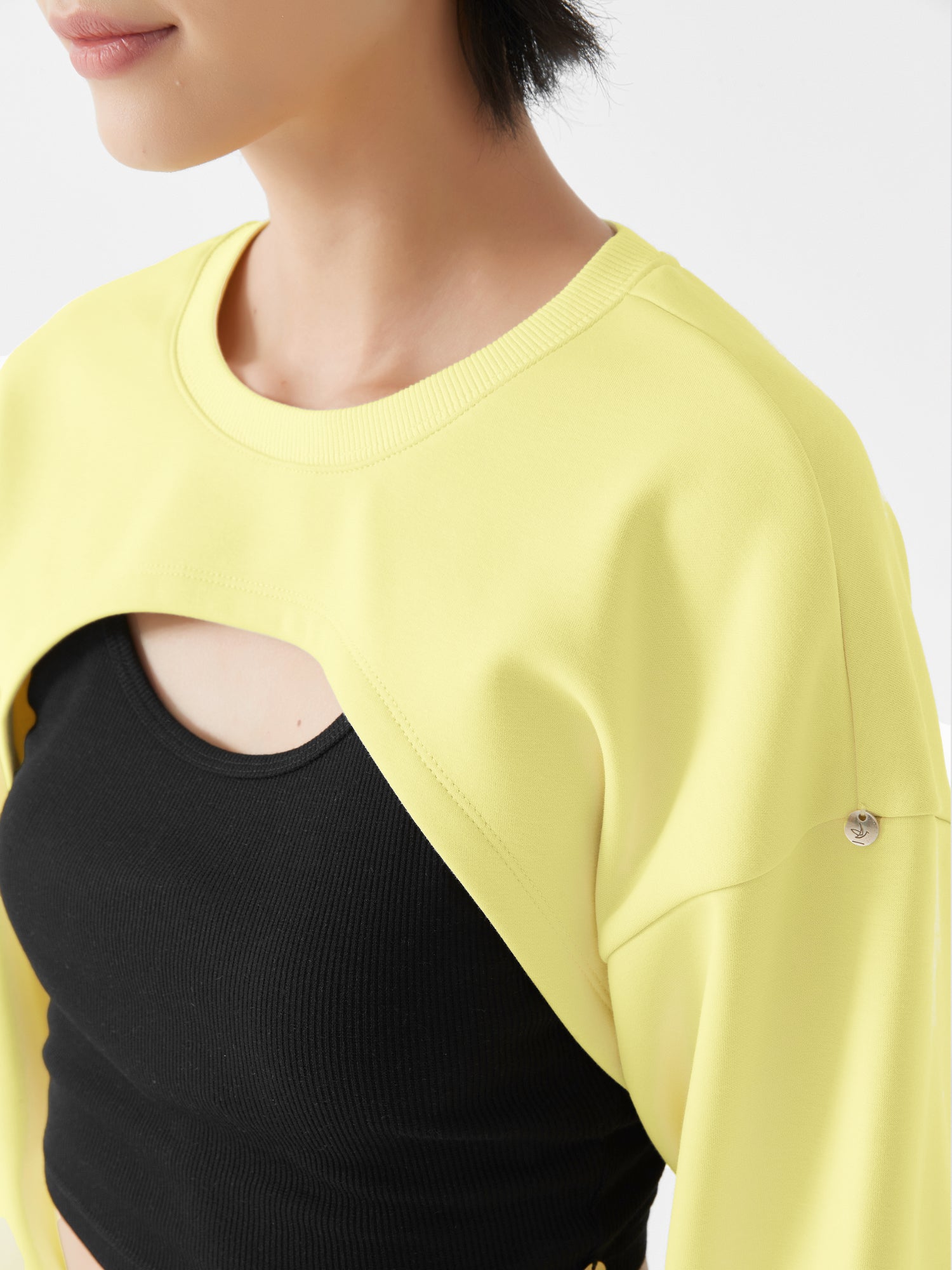 Cubby Shrug Sweater, Cropped