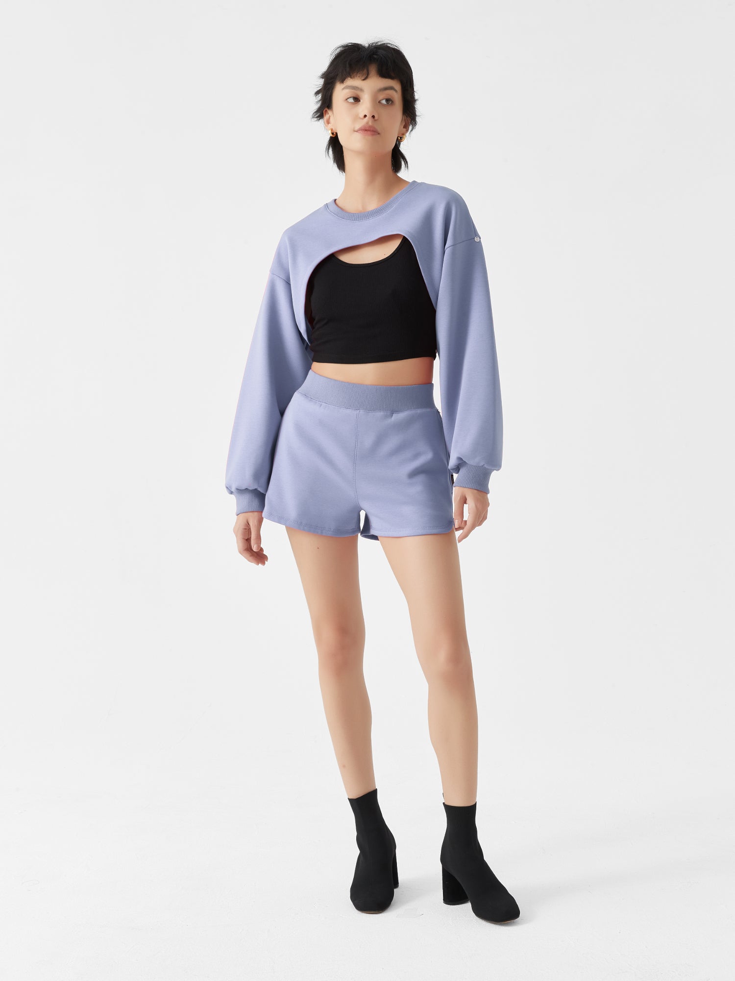 Cubby Shrug Sweater, Cropped