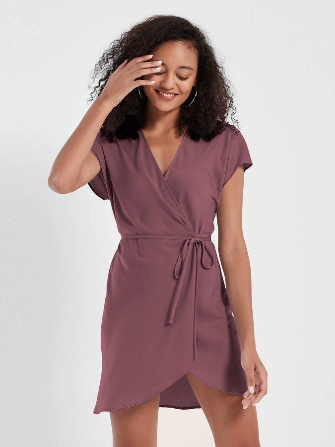 Tulip Wrap Dress